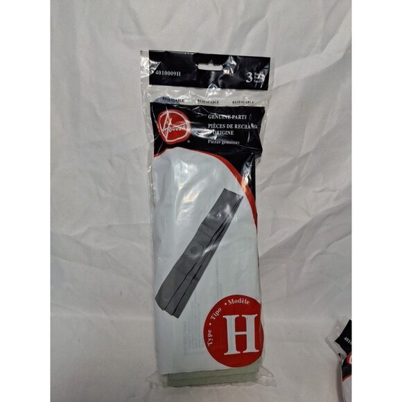 Genuine Hoover Celebrity Vacuum Bag Style H 4010009H 3 pack NEW - Picture 1 of 5